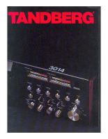 Tandberg 3014 - Brochure